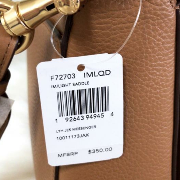 ⚜Coach Jes Messenger 11" Crossbody Bag - Picture 8 of 8